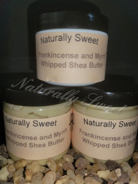Frankincense and Myrrh Whipped Shea Butter