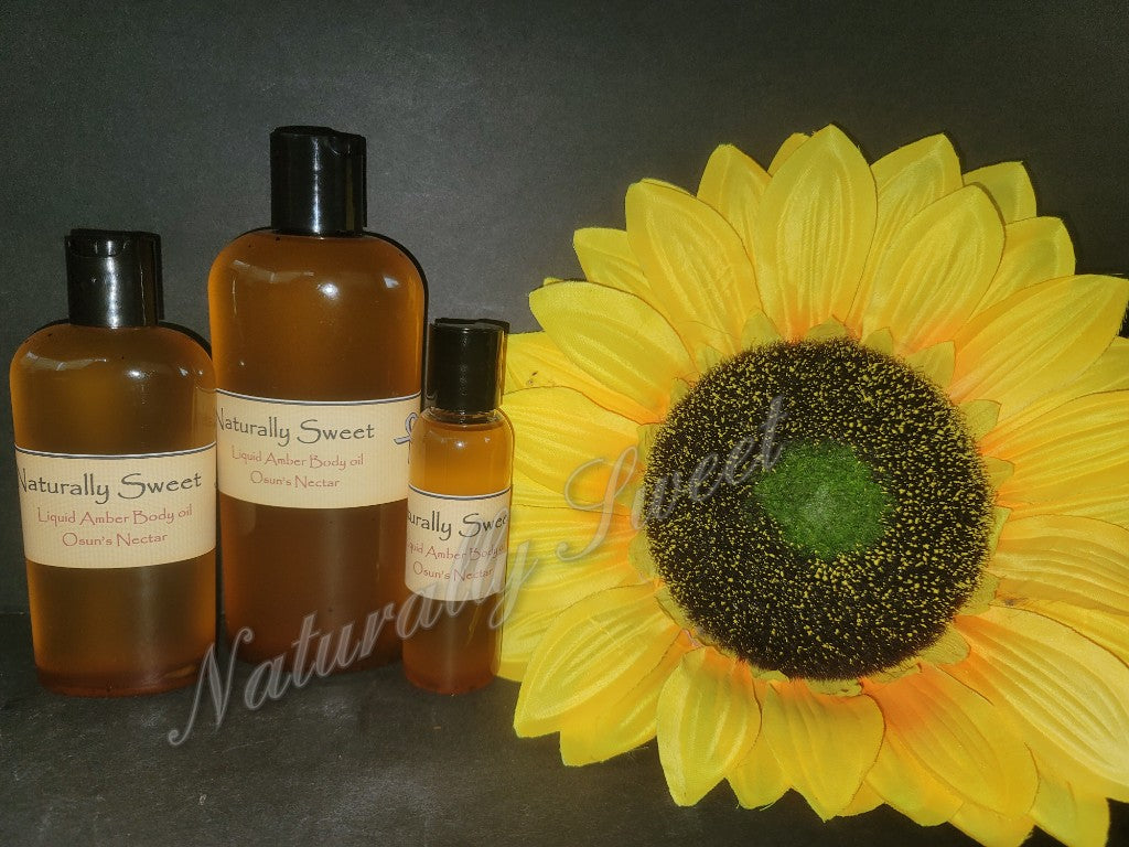 Osun's Nectar-Liquid Amber Body Oil