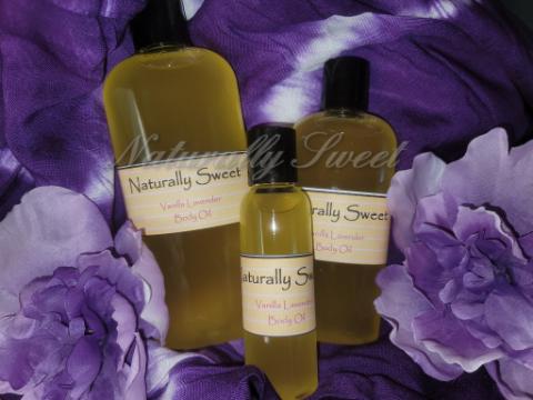 Vanilla Lavender Body Oil