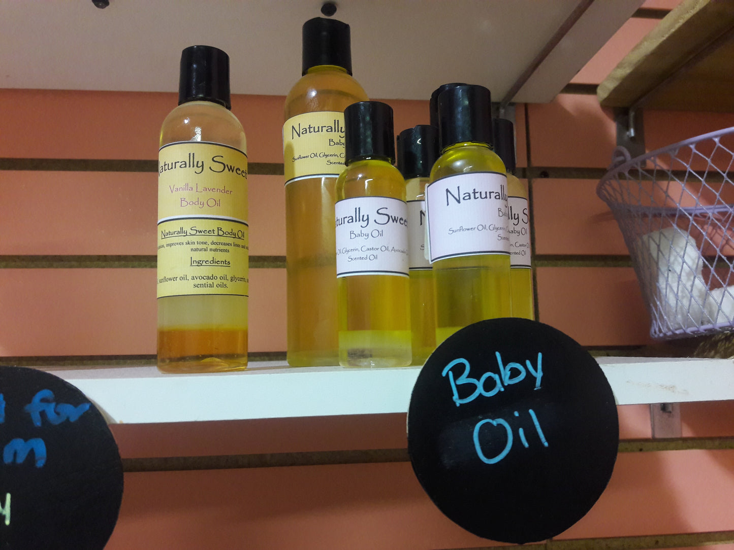 oils - Naturally Sweet