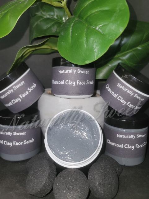 Charcoal Clay Face Scrub