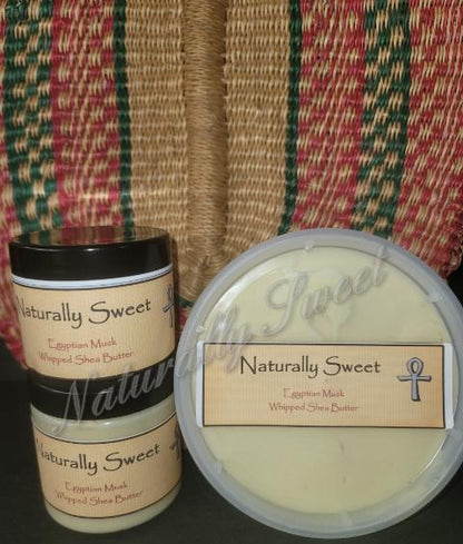 Egyptian Musk Whipped Shea Butter - Naturally Sweet