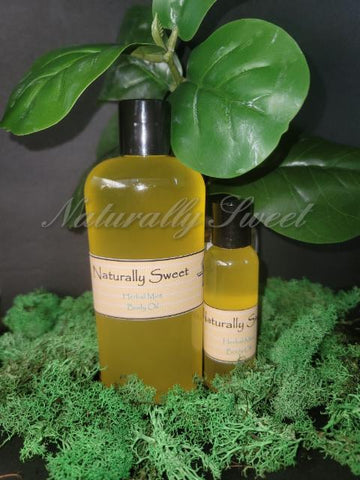 Herbal Mint Body Oil